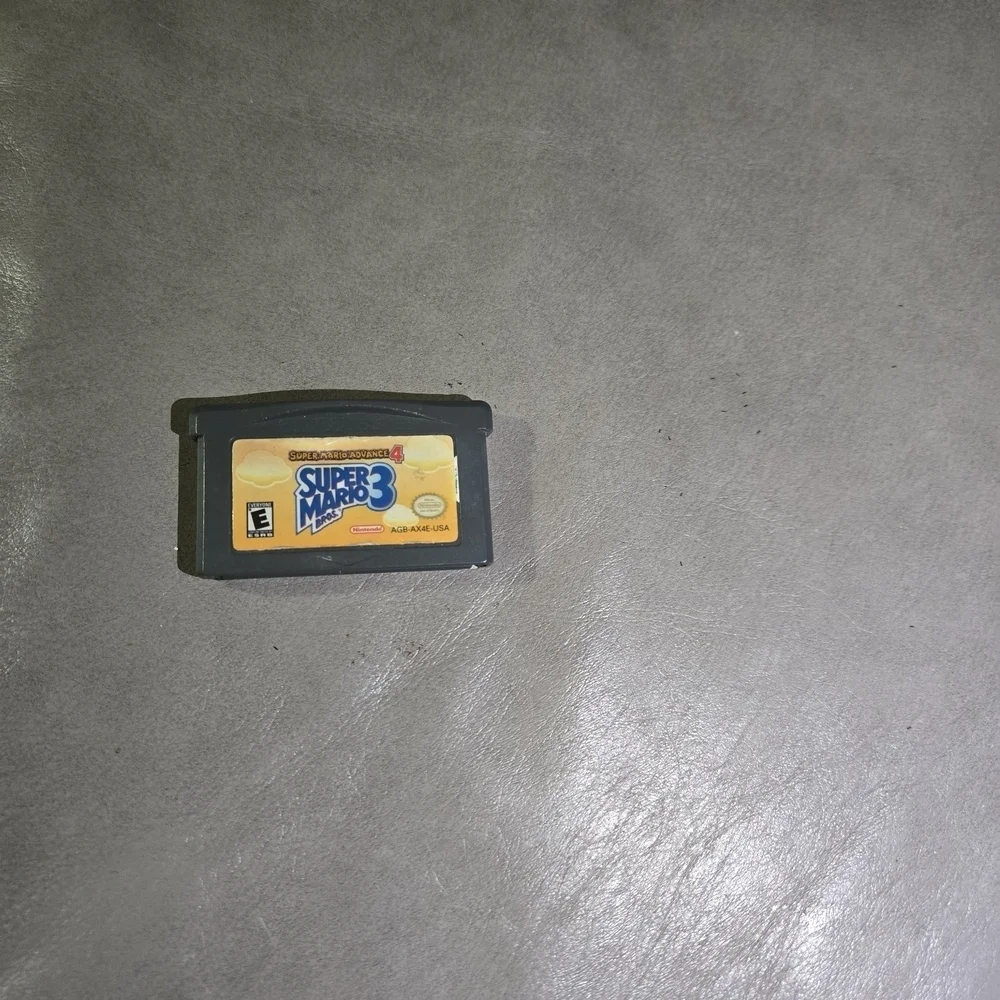 Nintendo Game Boy Advance Game Cartridges Pac- Man Collection And Super Mario 3